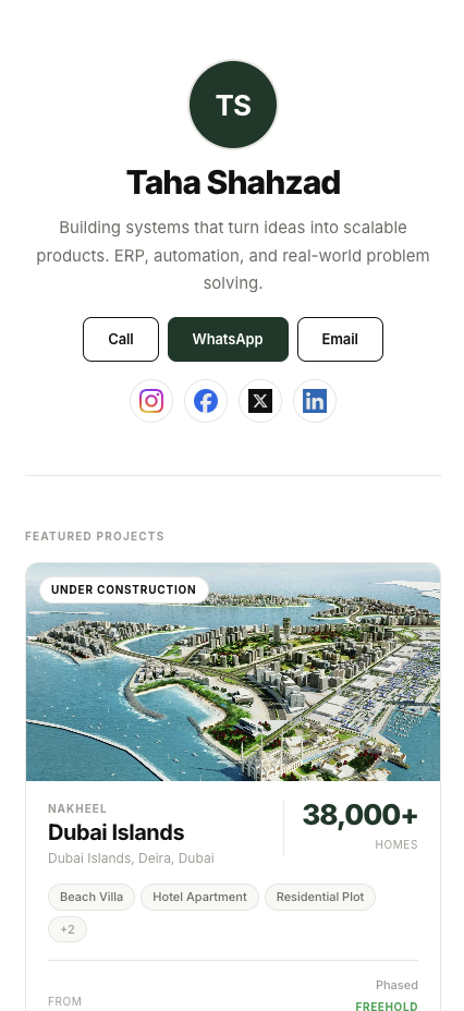 Linkaati app preview